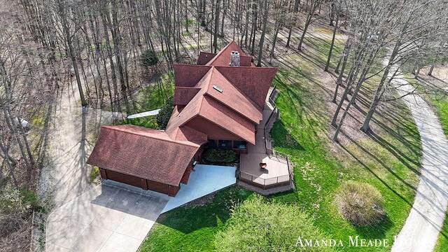 12345 92nd St SE, Alto, MI 49302 - drone / aerial view