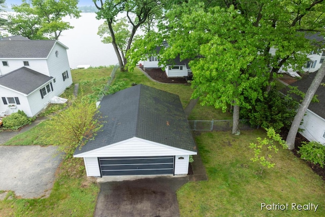 1266 E 88th St, Newaygo, MI 49337 - view from above of property