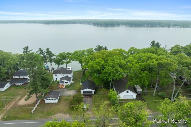 1266 E 88th St, Newaygo, MI 49337 - bird's eye view of a large body of water