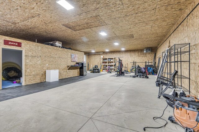 7499 Mathews Rd, Spring Arbor, MI 49283 - garage with visible vents