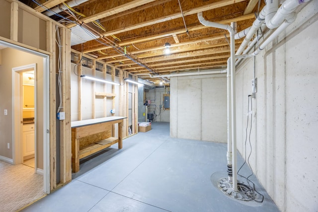 18559 Kreig Dr, Big Rapids, MI 49307 - view of unfinished below grade area