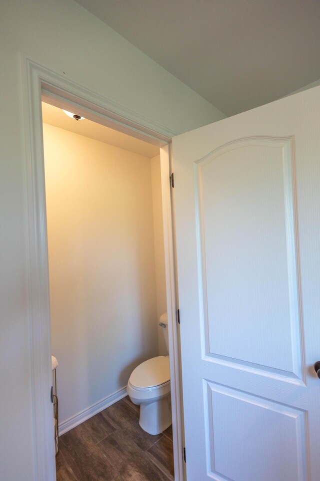 270 Fairway View Dr, Oxford, MI 48371 - bathroom featuring wood finished floors and toilet