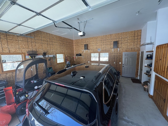 6425 S Taylor Rd, Branch, MI 49402 - garage with a garage door opener
