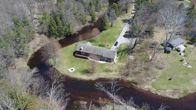 6425 S Taylor Rd, Branch, MI 49402 - aerial view featuring a water view