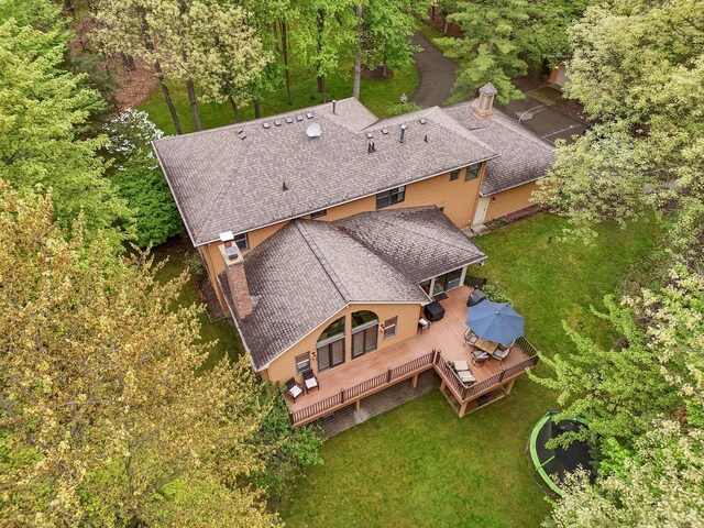326 Greentree Ln NE, Ada, MI 49301 - view from above of property