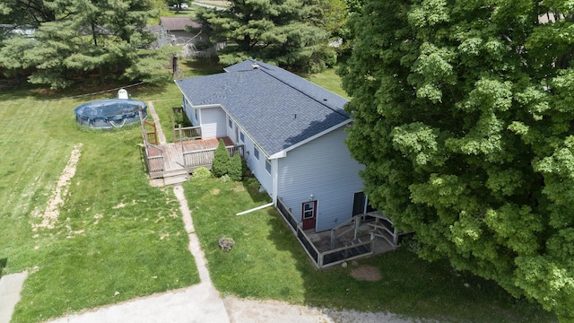 53240 Hemlock Lake Rd, Marcellus, MI 49067 - aerial view of property and surrounding area