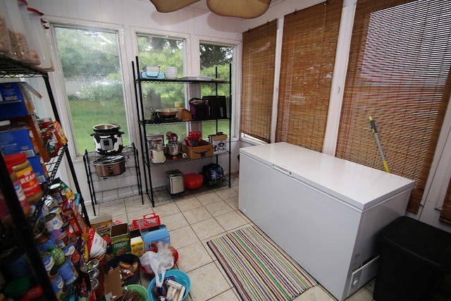 53240 Hemlock Lake Rd, Marcellus, MI 49067 - sunroom / solarium featuring a ceiling fan and healthy amount of natural light