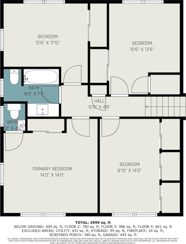 5037 Greenhill St, Portage, MI 49024 - property floor plan