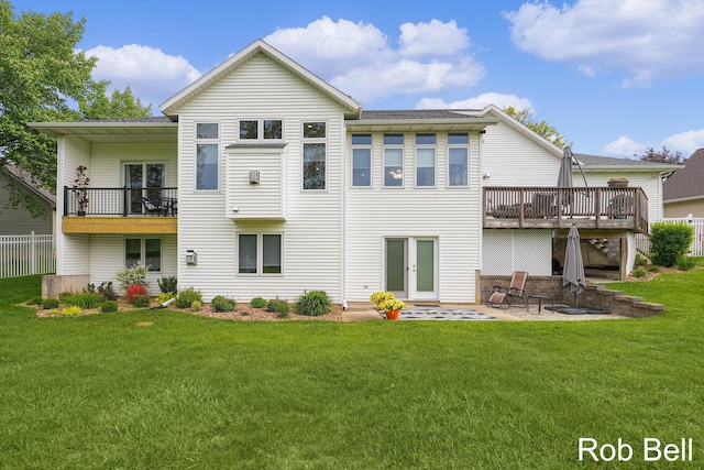 4524 Hidden Ridge Dr, Hudsonville, MI 49426 - back of house with a yard and a patio area