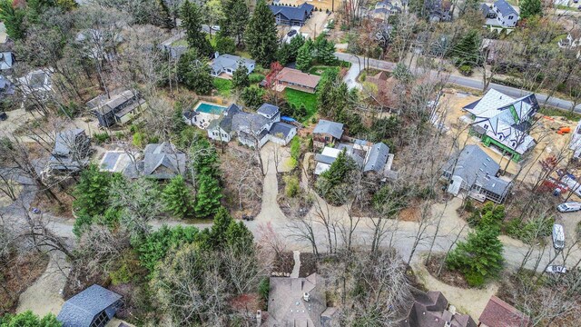 16220 Stones Throw Ln, Union Pier, MI 49129 - bird's eye view featuring a residential view