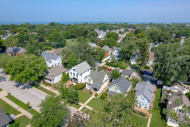 815 Wolcott Ave, Saint Joseph, MI 49085 - aerial view of property's location with nearby suburban area