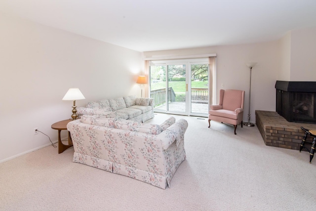 2033 Pauline Ct, Ann Arbor, MI 48103 - living area with carpet flooring