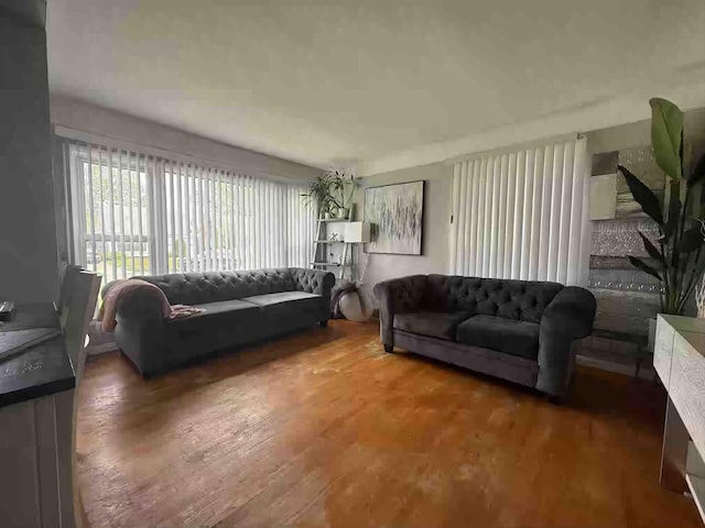 9705 Wormer Ave, Redford, MI 48239 - living area with wood finished floors