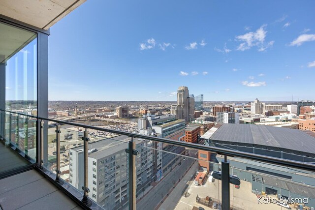 144 Oakes St SW Unit 1905, Grand Rapids, MI 49503 - balcony with a view of city