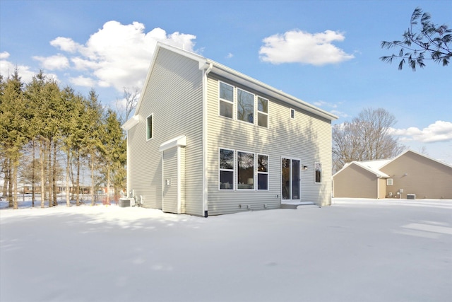 6602 E E Ave, Richland, MI 49083 - view of front of property with central AC unit and an outdoor structure