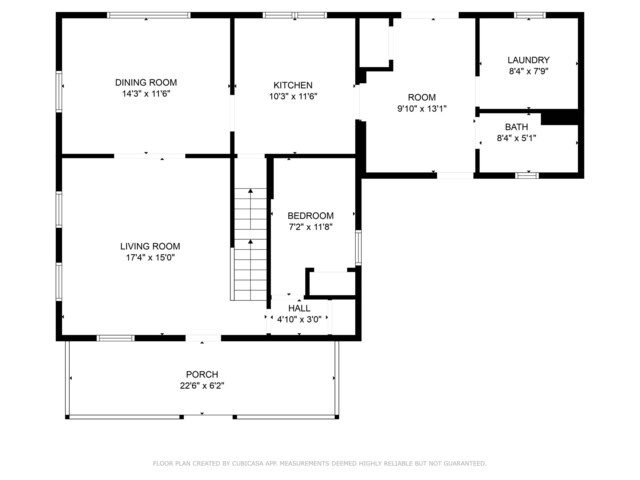 123 N 2nd St, Cassopolis, MI 49031 - floor plan