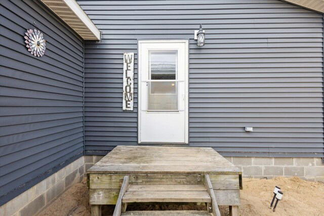 1366 Grow Rd NW, Stanton, MI 48888 - view of doorway to property