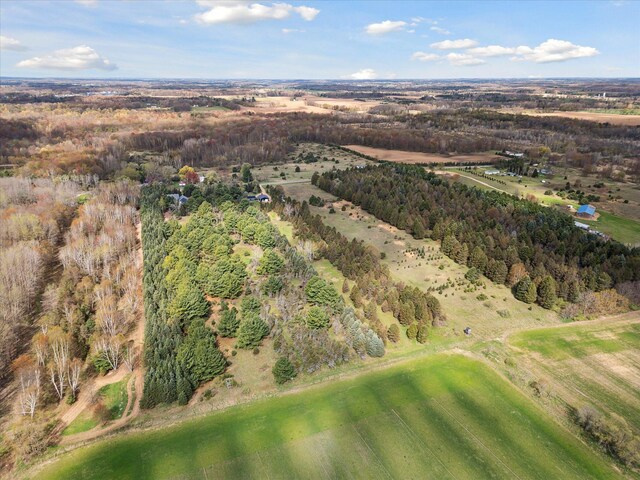 1366 Grow Rd NW, Stanton, MI 48888 - aerial view of property and surrounding area