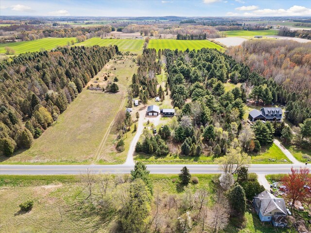 1366 Grow Rd NW, Stanton, MI 48888 - overview of rural landscape