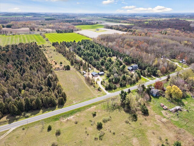 1366 Grow Rd NW, Stanton, MI 48888 - aerial view of sparsely populated area