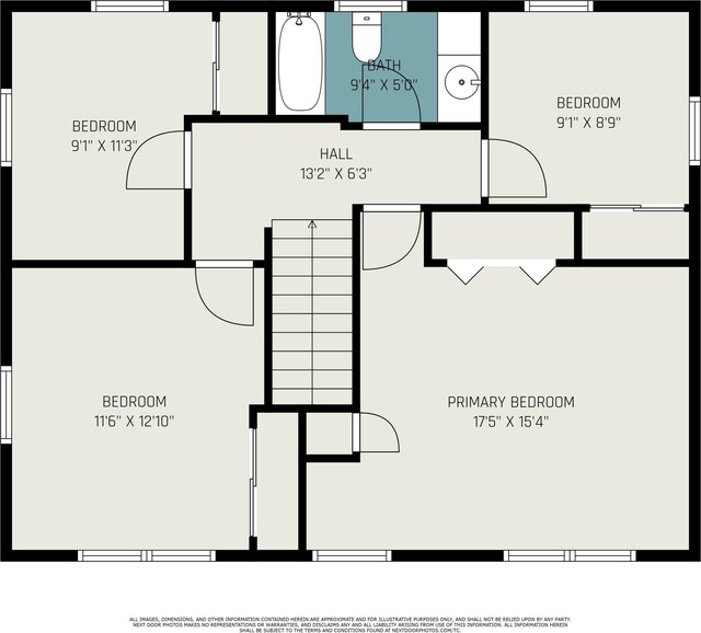 105 N Dr E, Marshall, MI 49068 - room layout