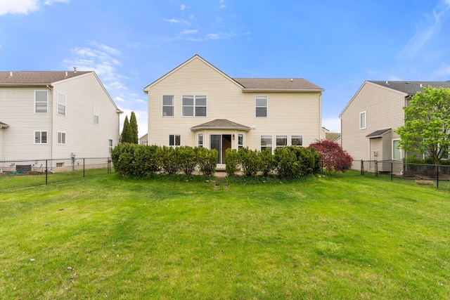 view of rear view of property