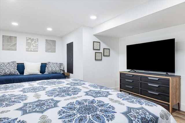 5407 Browntown Rd, Sawyer, MI 49125 - bedroom with wood finished floors and recessed lighting