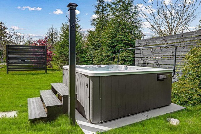 5407 Browntown Rd, Sawyer, MI 49125 - exterior view of a hot tub
