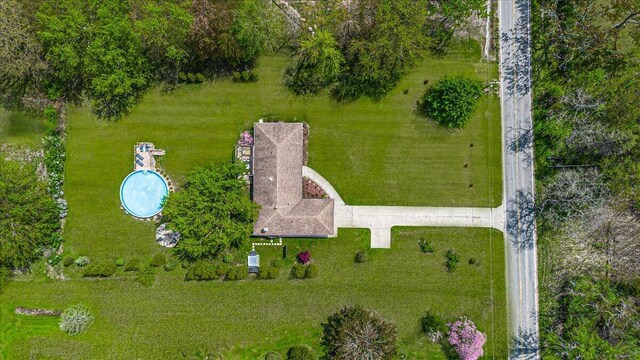 5407 Browntown Rd, Sawyer, MI 49125 - aerial view of a pool area