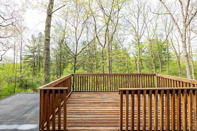 3949 Waldenwood Dr, Ann Arbor, MI 48105 - view of wooden terrace
