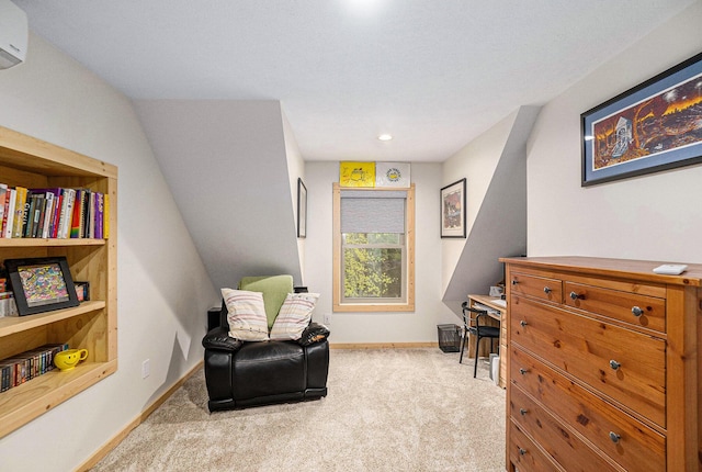 17389 Rapids Dr, Hersey, MI 49639 - sitting room with carpet, baseboards, and recessed lighting