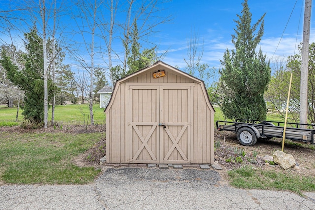 17389 Rapids Dr, Hersey, MI 49639 - view of shed