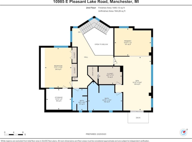 10985 E Pleasant Lake Rd, Manchester, MI 48158 - room layout