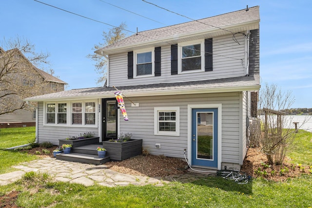 447 Paradise Ln, Horton, MI 49246 - traditional-style home featuring a front yard
