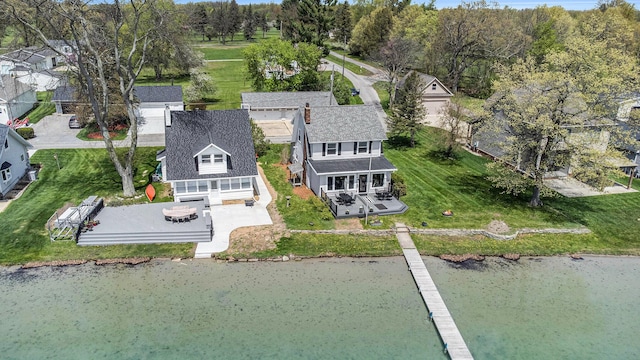 447 Paradise Ln, Horton, MI 49246 - aerial overview of property's location