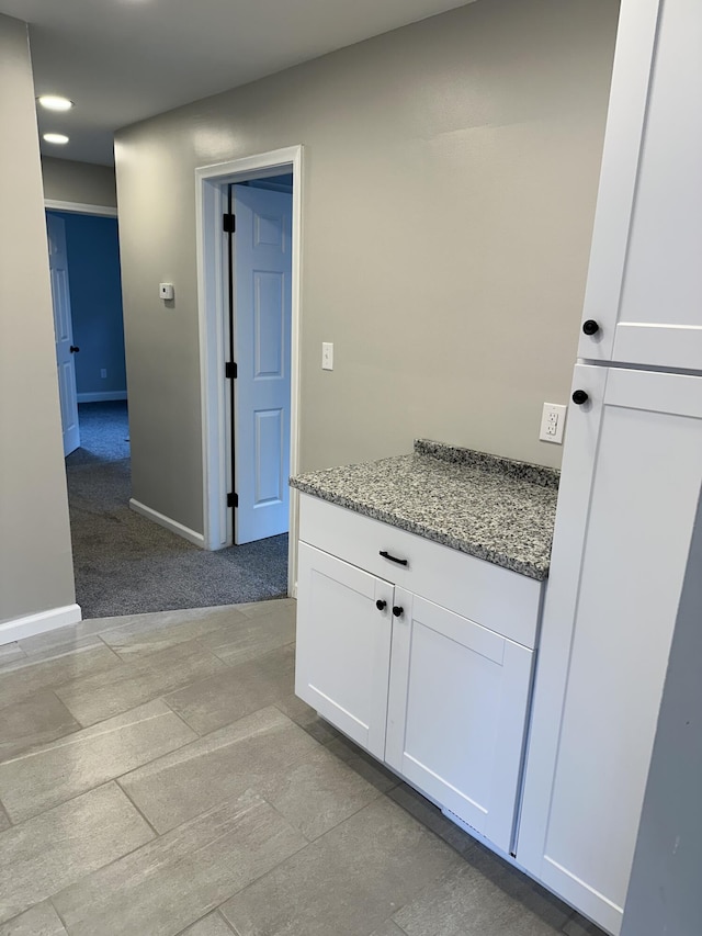 7150 Shenandoah Ave, Allen Park, MI 48101 - hall featuring baseboards and recessed lighting
