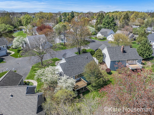 1334 Thornberry Ct W, Grand Rapids, MI 49546 - aerial view with a residential view