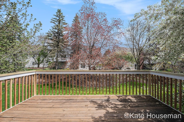 1334 Thornberry Ct W, Grand Rapids, MI 49546 - view of wooden terrace