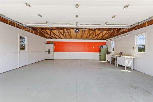 1610 Saunders Cres, Ann Arbor, MI 48103 - garage with a garage door opener
