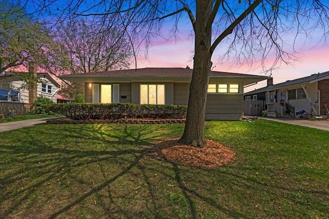 1610 Saunders Cres, Ann Arbor, MI 48103 - single story home with a yard