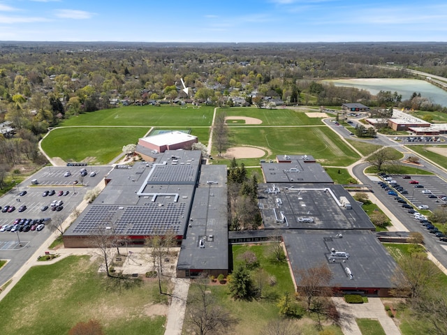 1610 Saunders Cres, Ann Arbor, MI 48103 - bird's eye view