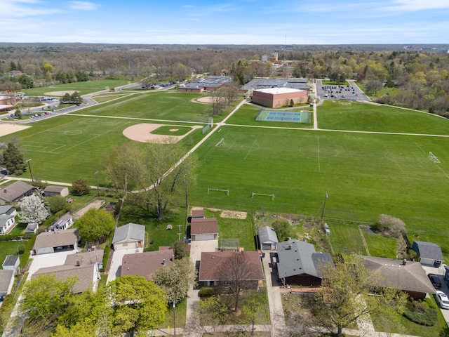 1610 Saunders Cres, Ann Arbor, MI 48103 - aerial view