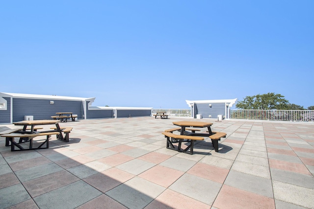 225 N Whittaker St Unit 7 & 8, New Buffalo, MI 49117 - view of patio / terrace featuring outdoor dining area