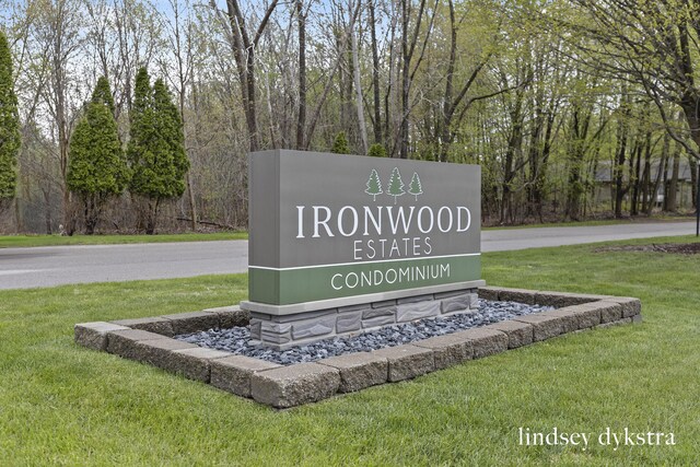 1013 Country Gdns NW, Walker, MI 49534 - community sign featuring a yard