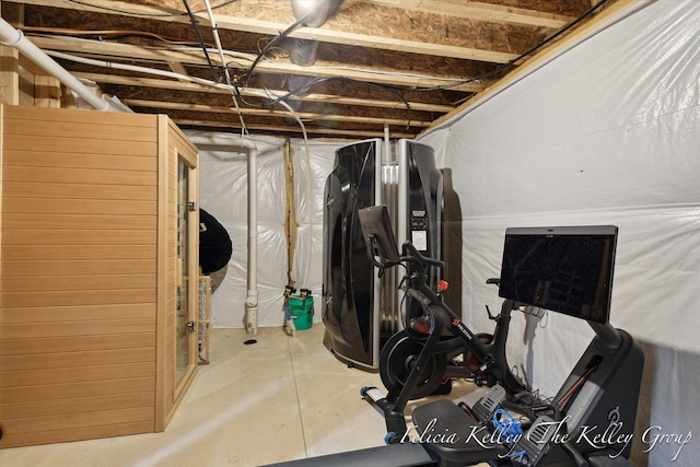 560 Pioneer Trl, Cedar Springs, MI 49319 - view of unfinished below grade area