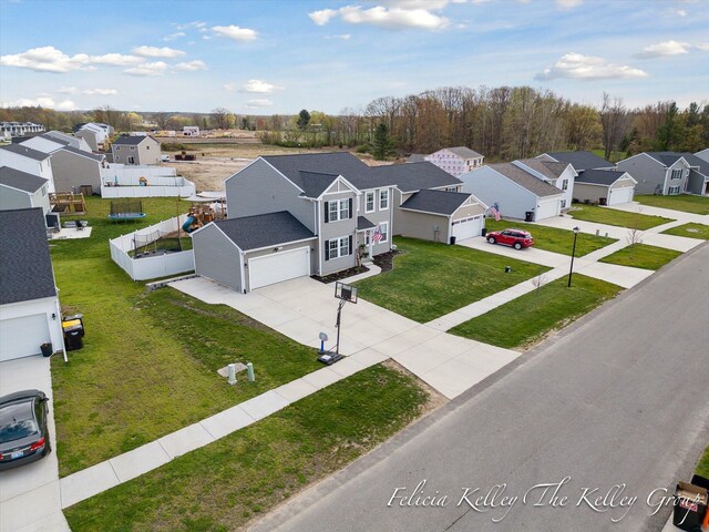 560 Pioneer Trl, Cedar Springs, MI 49319 - aerial view featuring a residential view