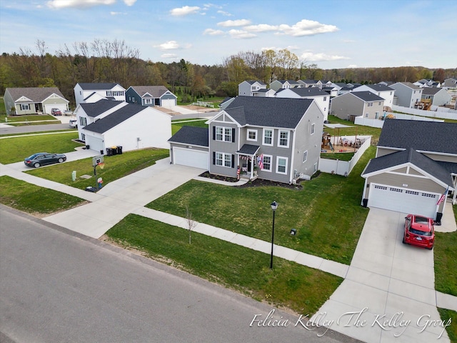 560 Pioneer Trl, Cedar Springs, MI 49319 - drone / aerial view featuring a residential view