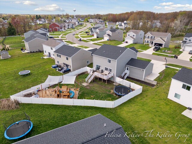 560 Pioneer Trl, Cedar Springs, MI 49319 - aerial view featuring a residential view