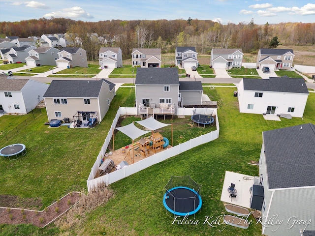 560 Pioneer Trl, Cedar Springs, MI 49319 - drone / aerial view with a residential view
