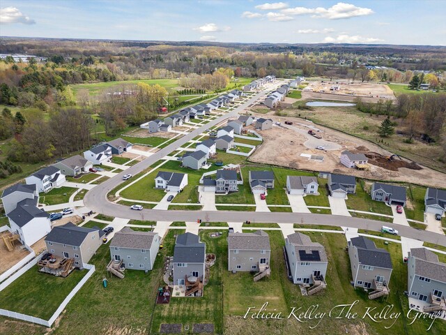 560 Pioneer Trl, Cedar Springs, MI 49319 - birds eye view of property featuring a residential view